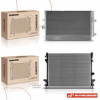 2X Radiator and AC Condenser Cooling Kit for Ford Edge (2015–2017)
