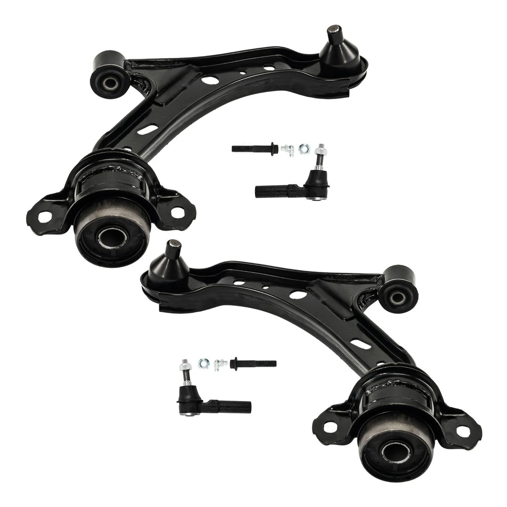 4Pcs Front Control Arms and Tie Rods for Ford Mustang (2005–2009)