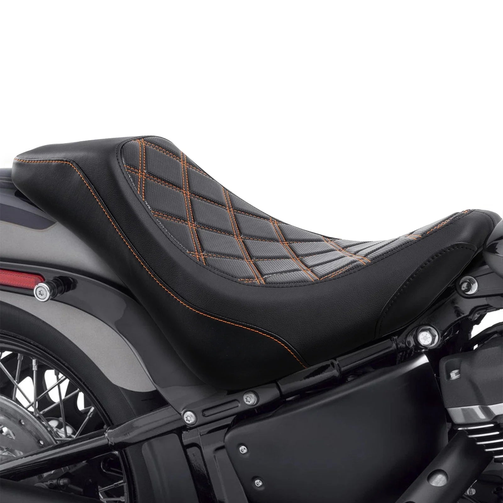 Solo Rider Driver Seat for Harley Softail Heritage Classic FLHCS (2018-2024)