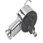 SBC Chrome Power Steering Pump Kit with Bracket & Pulley for Chevy