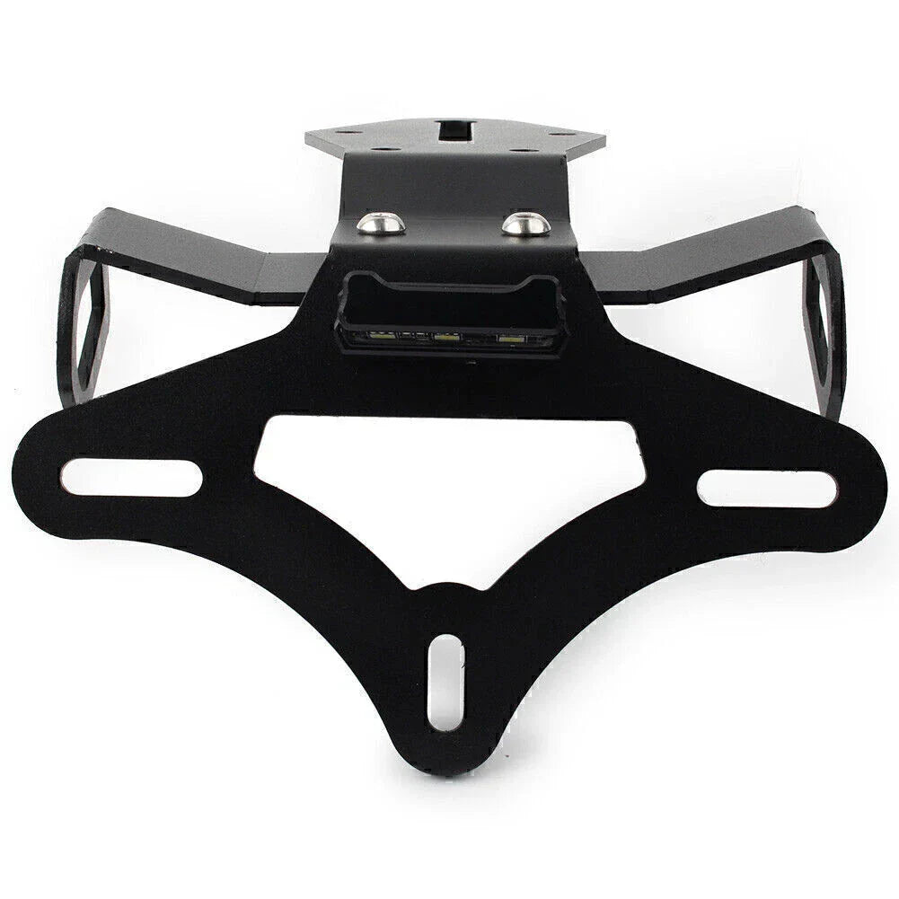 Black Steel Fender Eliminator License Plate Holder for KAWASAKI ZX-10R (16-20)