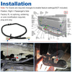 Bed Light Cargo Box Wiring Jumper Harness for Ford F-150 (2021–2025) LH RH