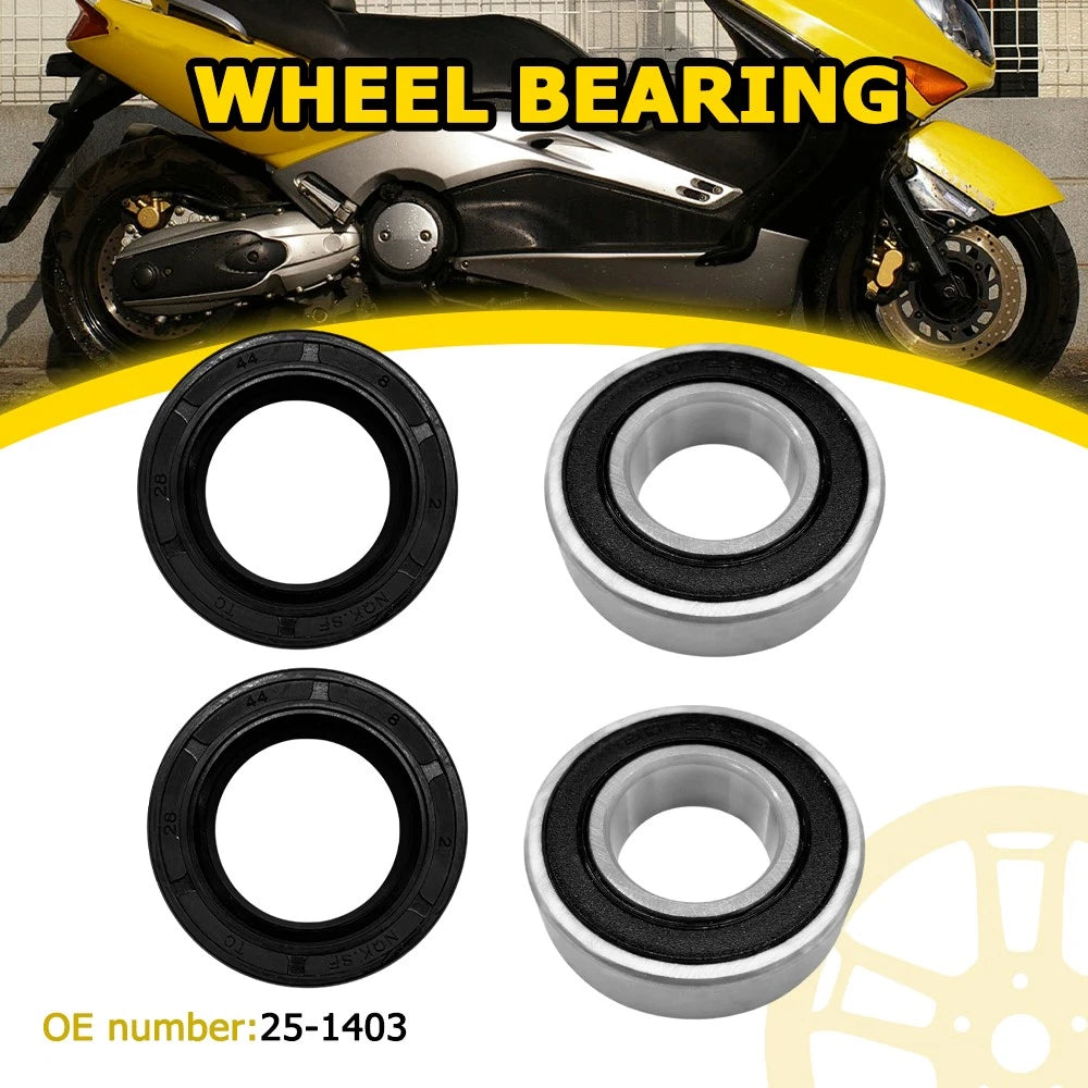 Front Wheel Bearing Seal Kit for Kawasaki UTV Mule 520 (2000–2001) 25-1403 EPY