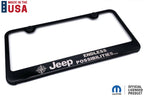 License Plate Frame with Logo for Jeep Endless Possibilities Script (–)