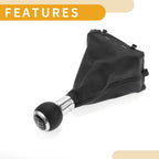 5 Speed Shift Knob with Boot Cover for Audi A3 (2008–2013)