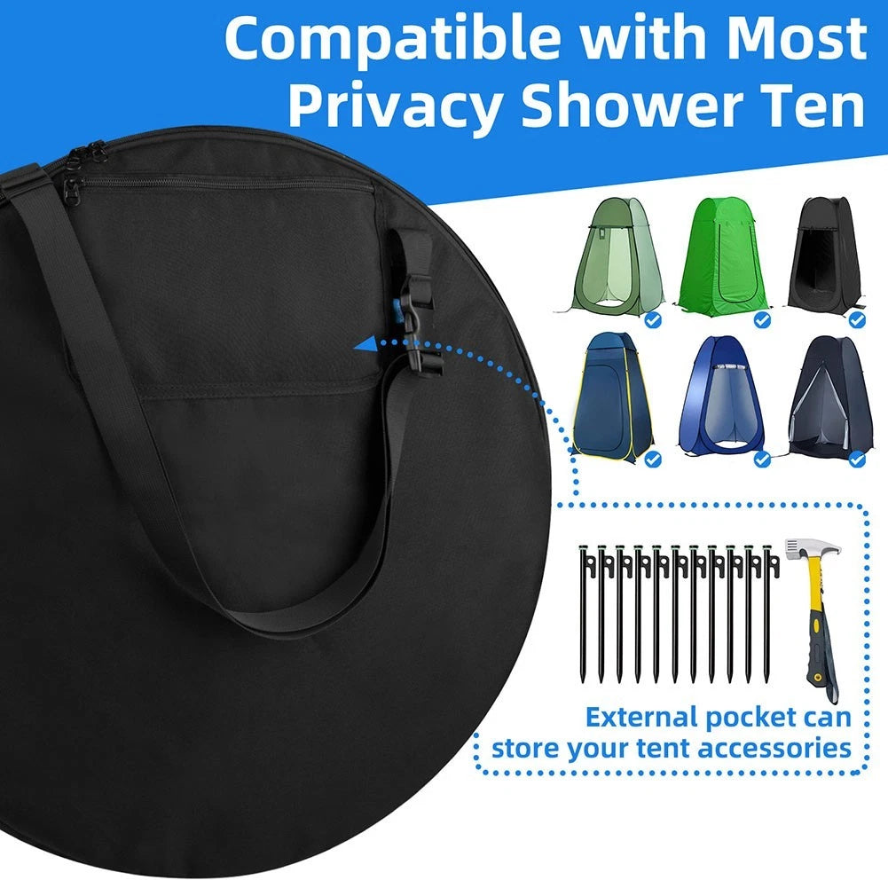 Portable Carry Bag for Shower Tents (Camping, Picnic, Beach)