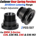 Coilover Rear Height Adjustable Spring Perches Kit for BMW E36, E46, M3 (1992–2006)