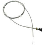 96 Inch Metal Pull Cord Cable for Lawn Mowers, Tractors, Go-Karts