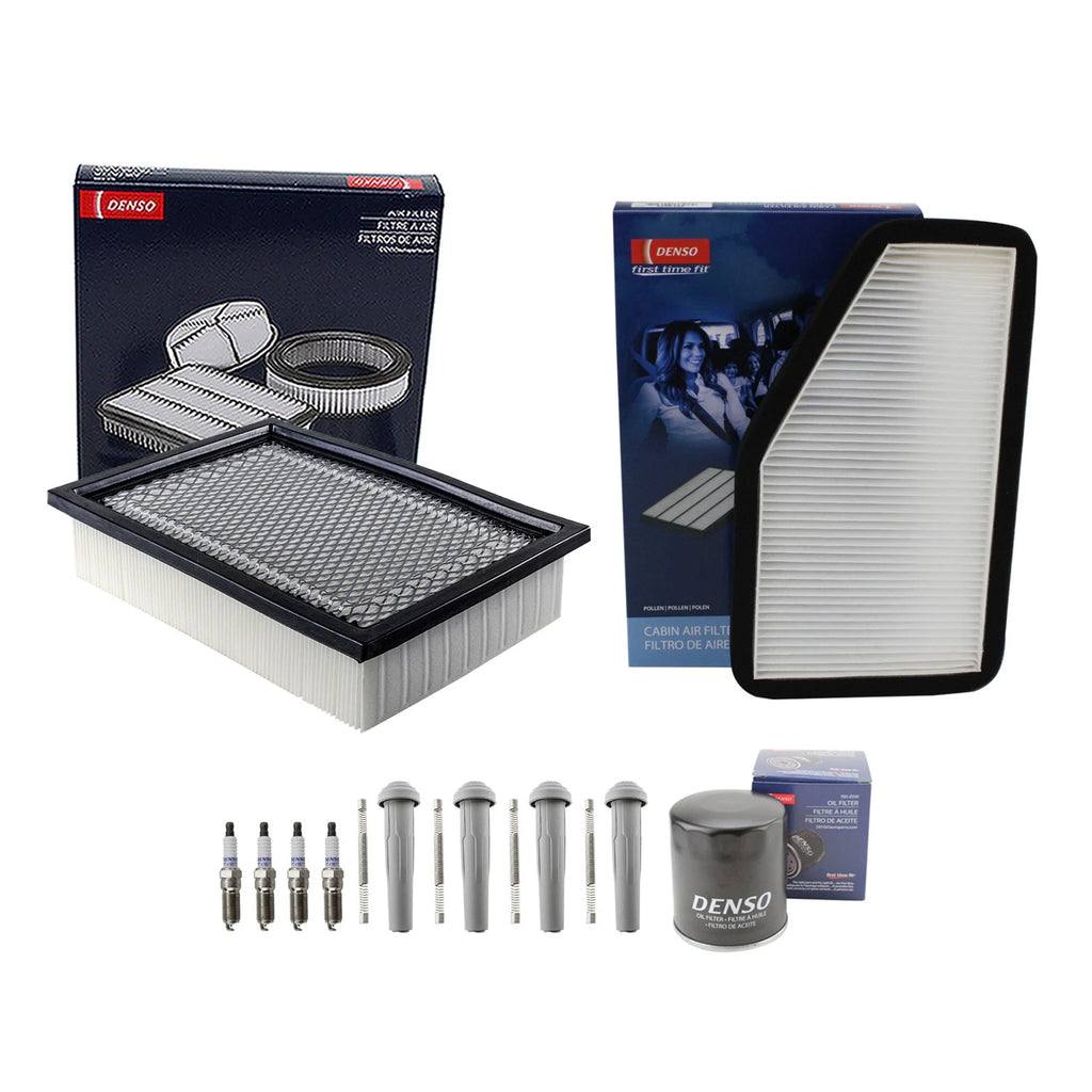 Denso Tune Up Kit 4 Spark Plugs & Boots for Escape Mariner Tribute (2001–2012)