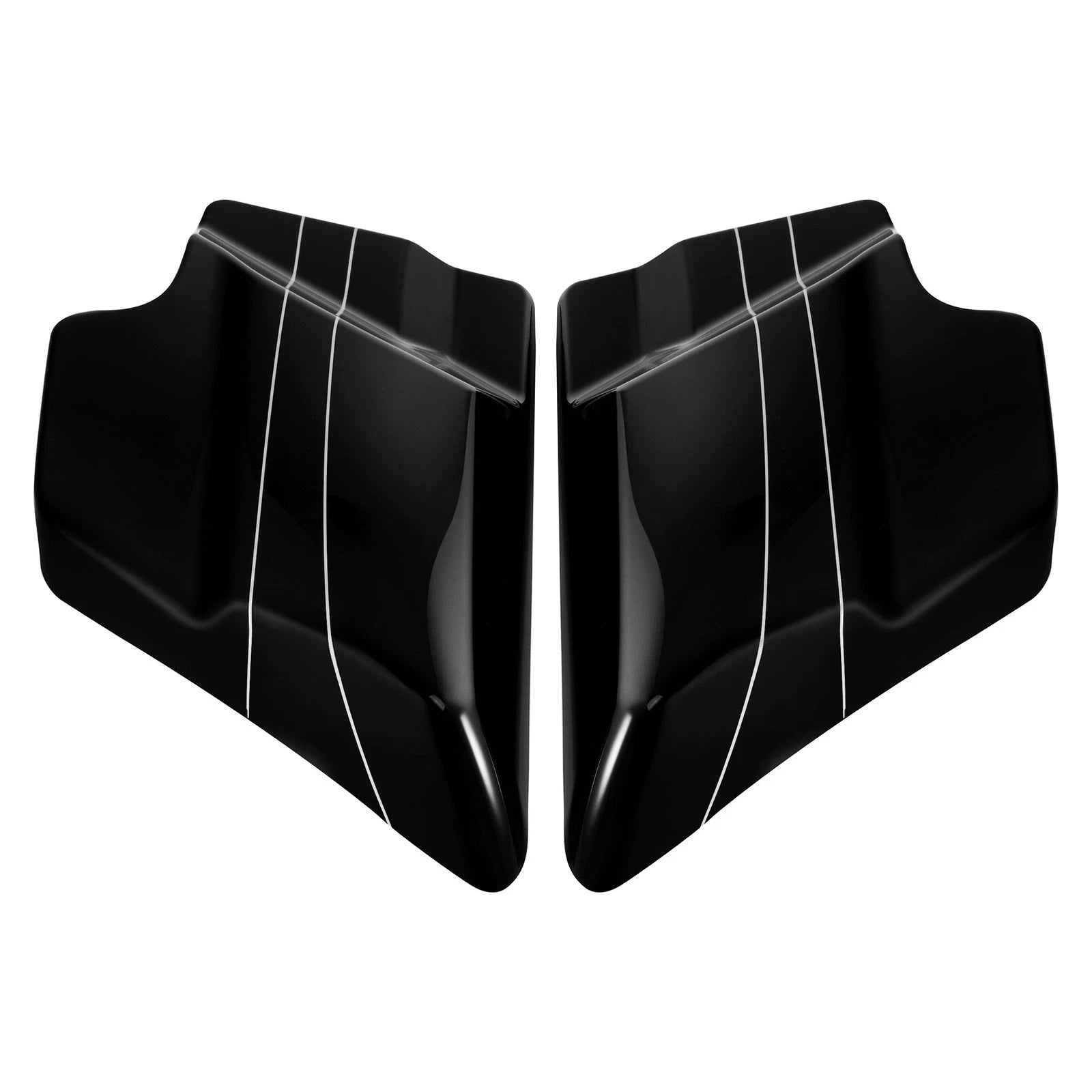 Battery Side Covers for Harley Electra Glide Ultra Limited (2009–2023) Vivid Black