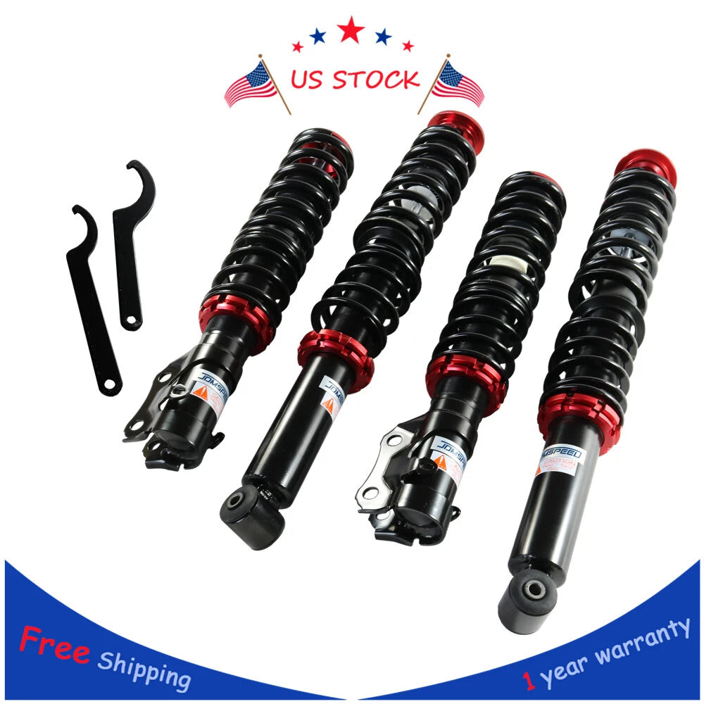 Set of 4 Coilover Shocks for VW Golf MK2 MK3 Vento Corrado (1983–1999)