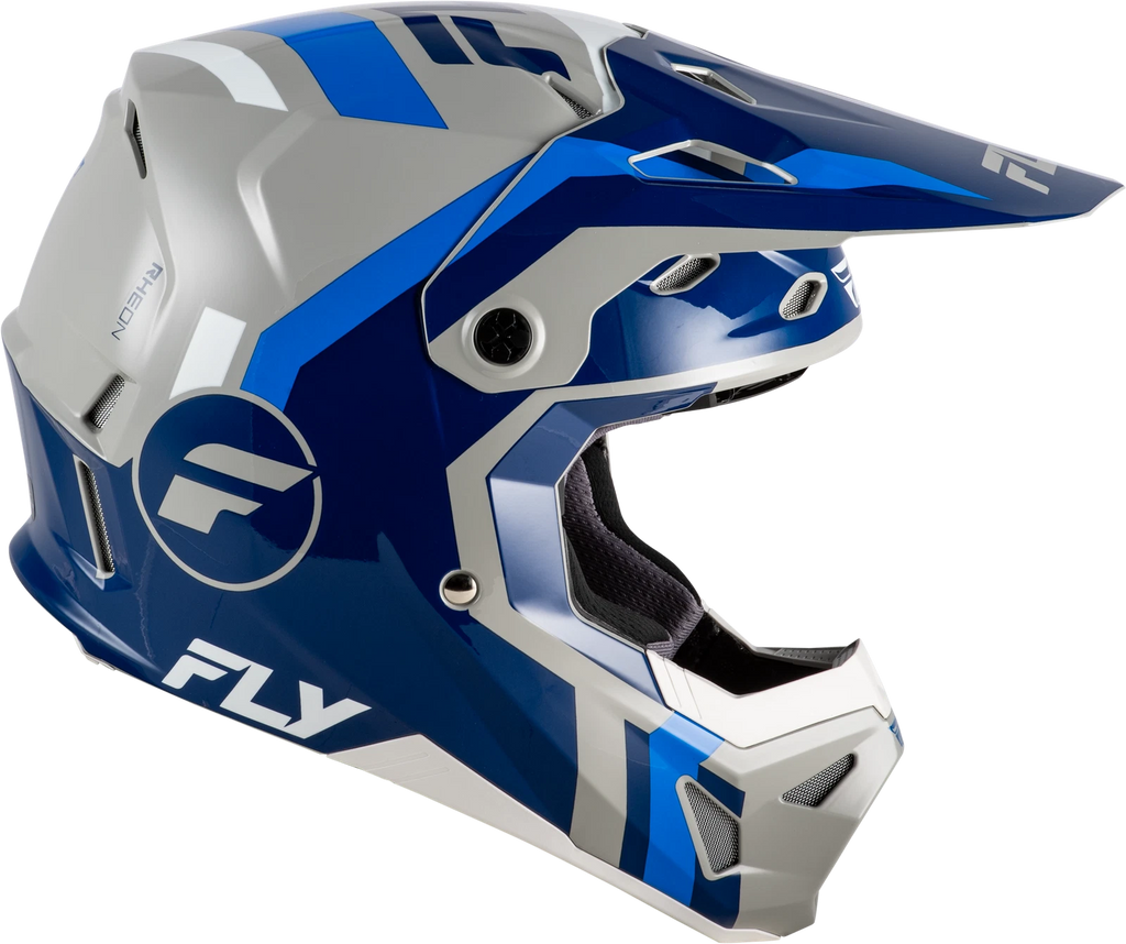 Fly Racing Youth Formula CP Off-Road Helmet for Youth Large (Navy/Blue/Grey)