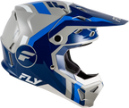 Fly Racing Youth Formula CP Off-Road Helmet for Youth Large (Navy/Blue/Grey)