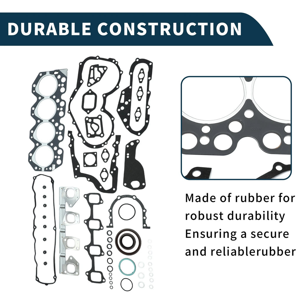 Cylinder Head Gasket Kit No. 411156070 for Toyota 14B (Years Not Specified)