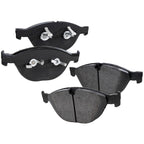Set of 4 NAO Brake Pads for BMW M5 M6 Alpina B7 (2006–2010)