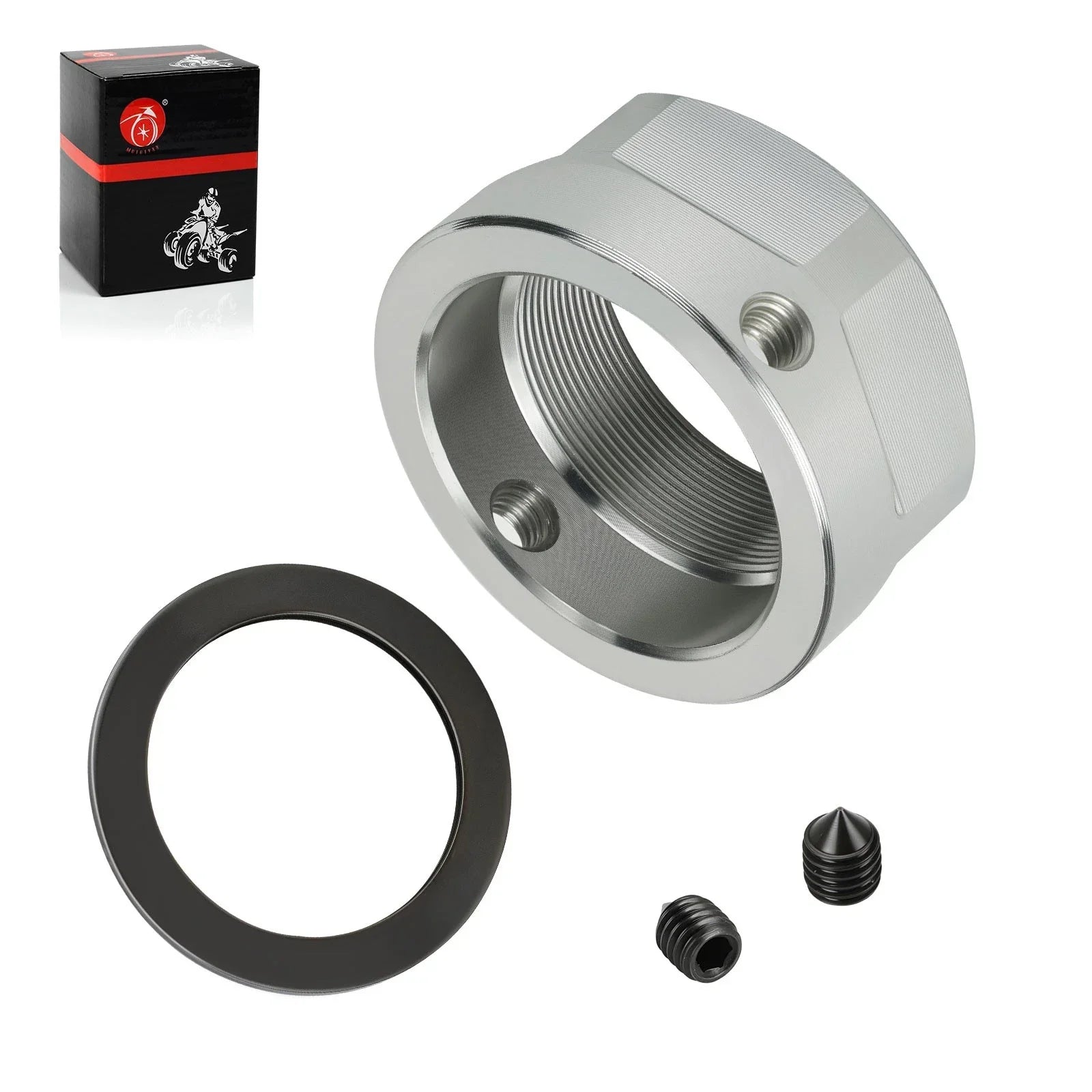 Rear Axle Lock Nut Set for Yamaha Raptor 700 YFM700 YFM700R YFZ450 (2004–2022)