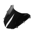 Black Dual Bubble PMMA Windshield for Honda CBR1000RR (2004–2007)