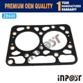 Head Gasket Kit for Kubota Z600 ZB600 Engine B4200 Tractor (Graphite)