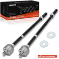 2X Front Inner Tie Rod End for Ford EcoSport (2018)