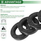 Set of 5 Oil Seal Rotary Shaft Seal NBR Rubber 35x60x10mm