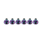6 x M6x15mm Alloy Torx Head Screws for Motorcycle Bike