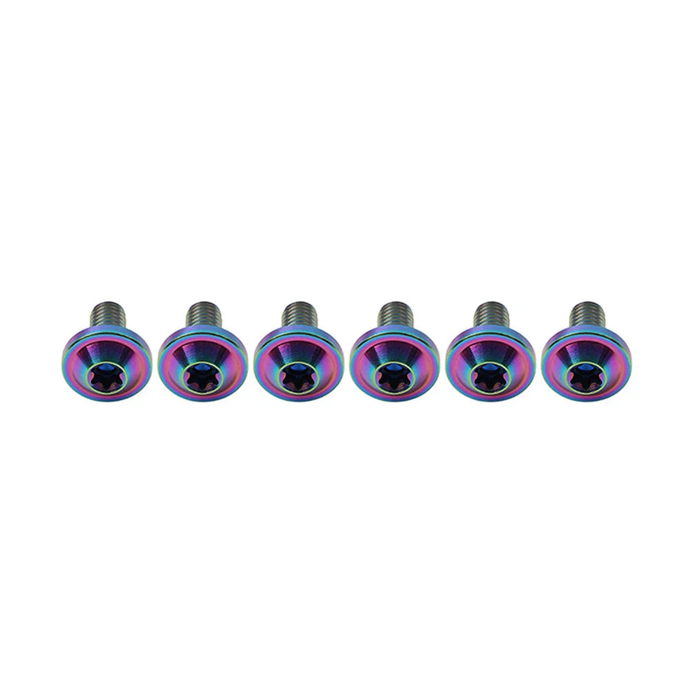 6 x M6x15mm Alloy Torx Head Screws for Motorcycle Bike