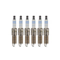 Set of 6 Bosch Double Iridium Spark Plugs for Chevrolet GMC 4.3L (0.035")
