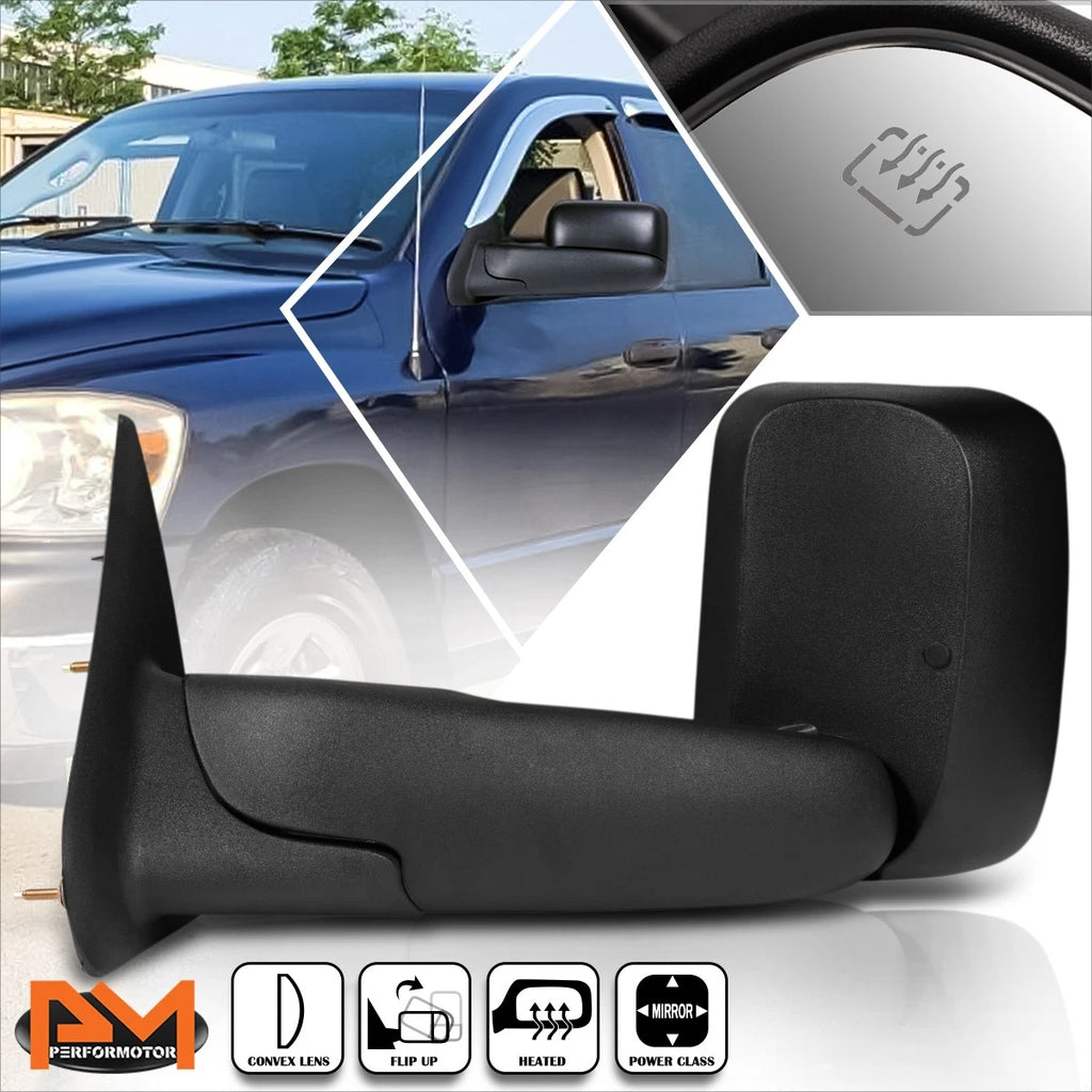 Powered Heated Side Towing Mirror for Dodge Ram 1500/2500/3500 (2002–2009)