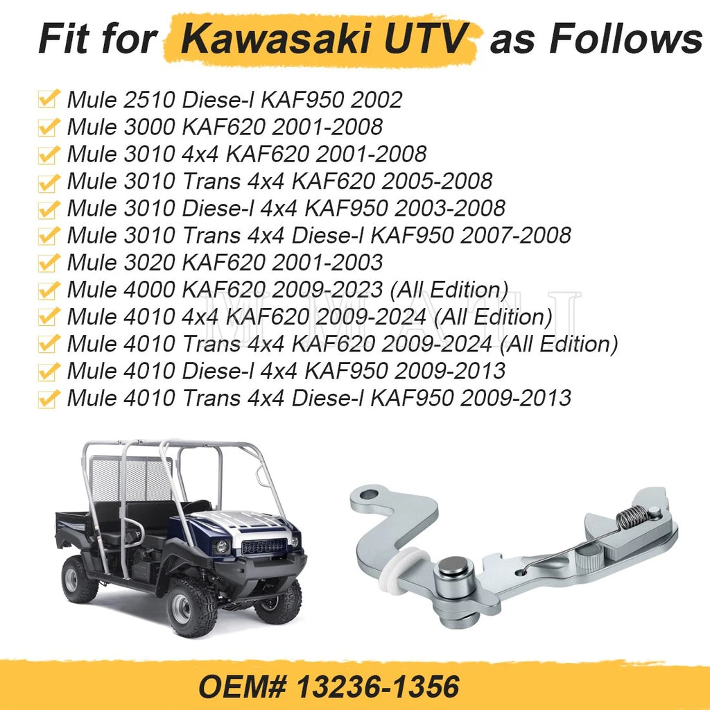 Left Brake Lever Bracket for Kawasaki Mule 4010 KAF620 KAF950 (2009–2024)