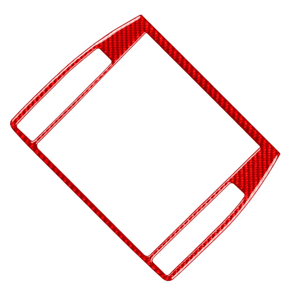 AC Radio CD Panel Frame Trim for Volkswagen Passat B5 (2001-2005) Red