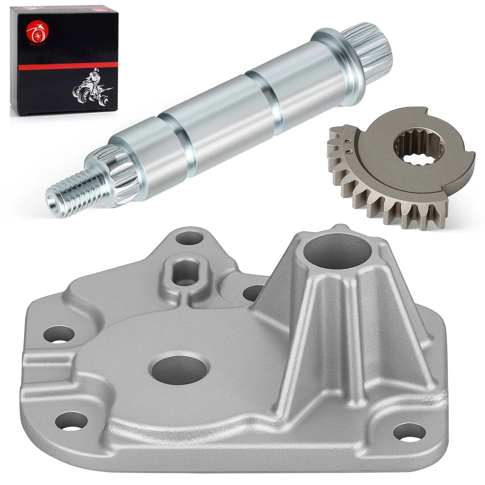 Gearcase Cover & Selector & Shift Shaft for Polaris (3233832, 3235238, 3234188)