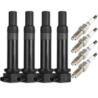 Ignition Coil and Spark Plugs Kit for Kia Rio (2006–2011)
