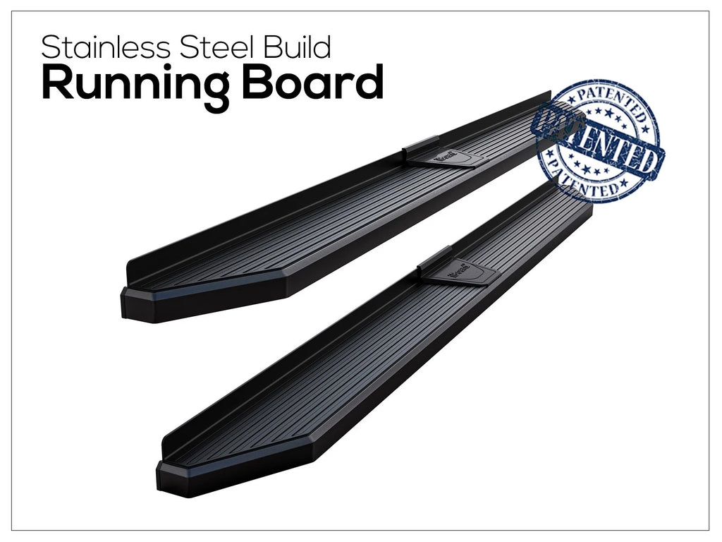 Running Boards for Ford Explorer (2002-2005) - Black Style