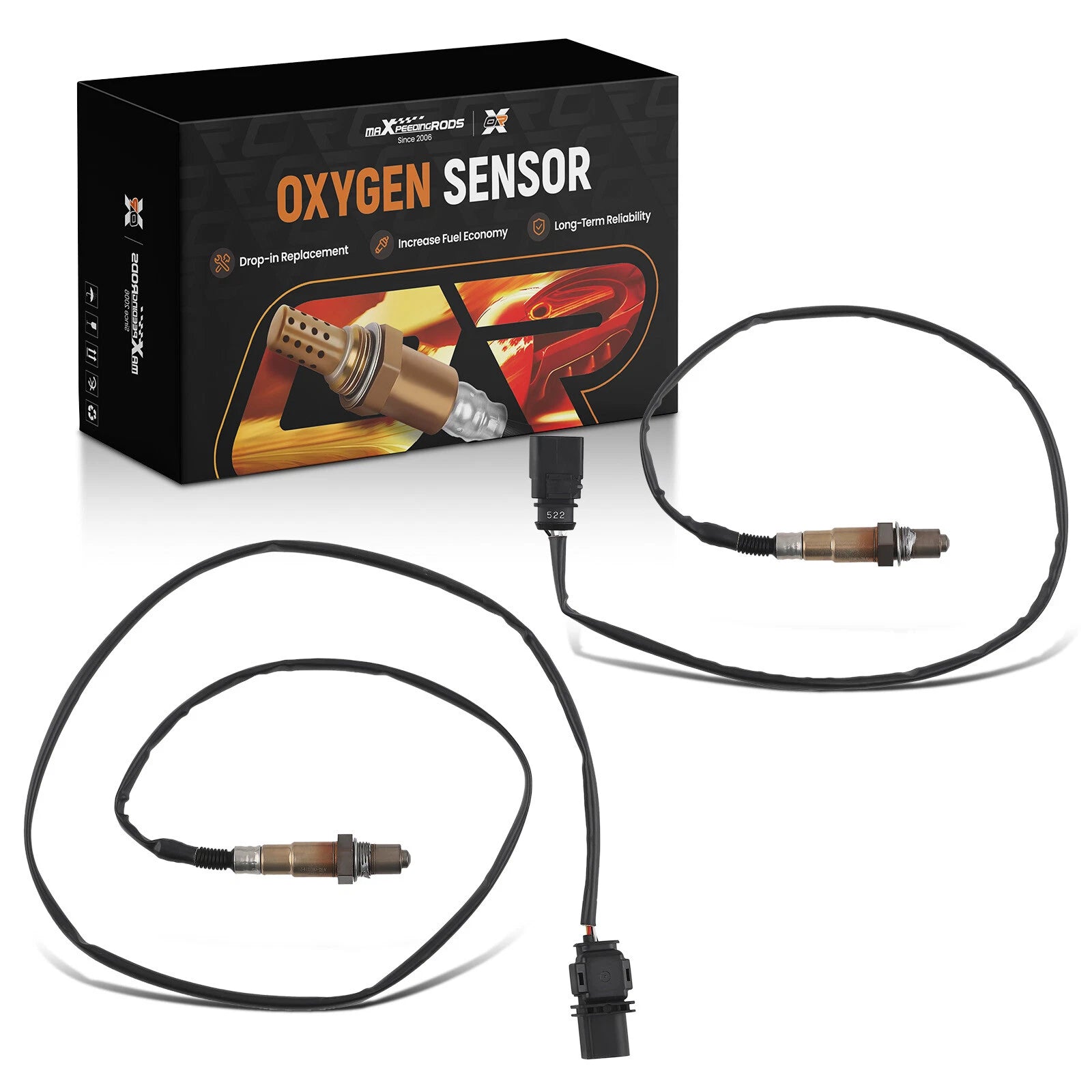2X Oxygen Sensors for Volkswagen Jetta (2005–2014)