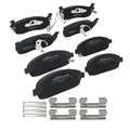 8pcs Brake Pads Set for Jeep Commander (2006–2010) D1041 w/Hardware