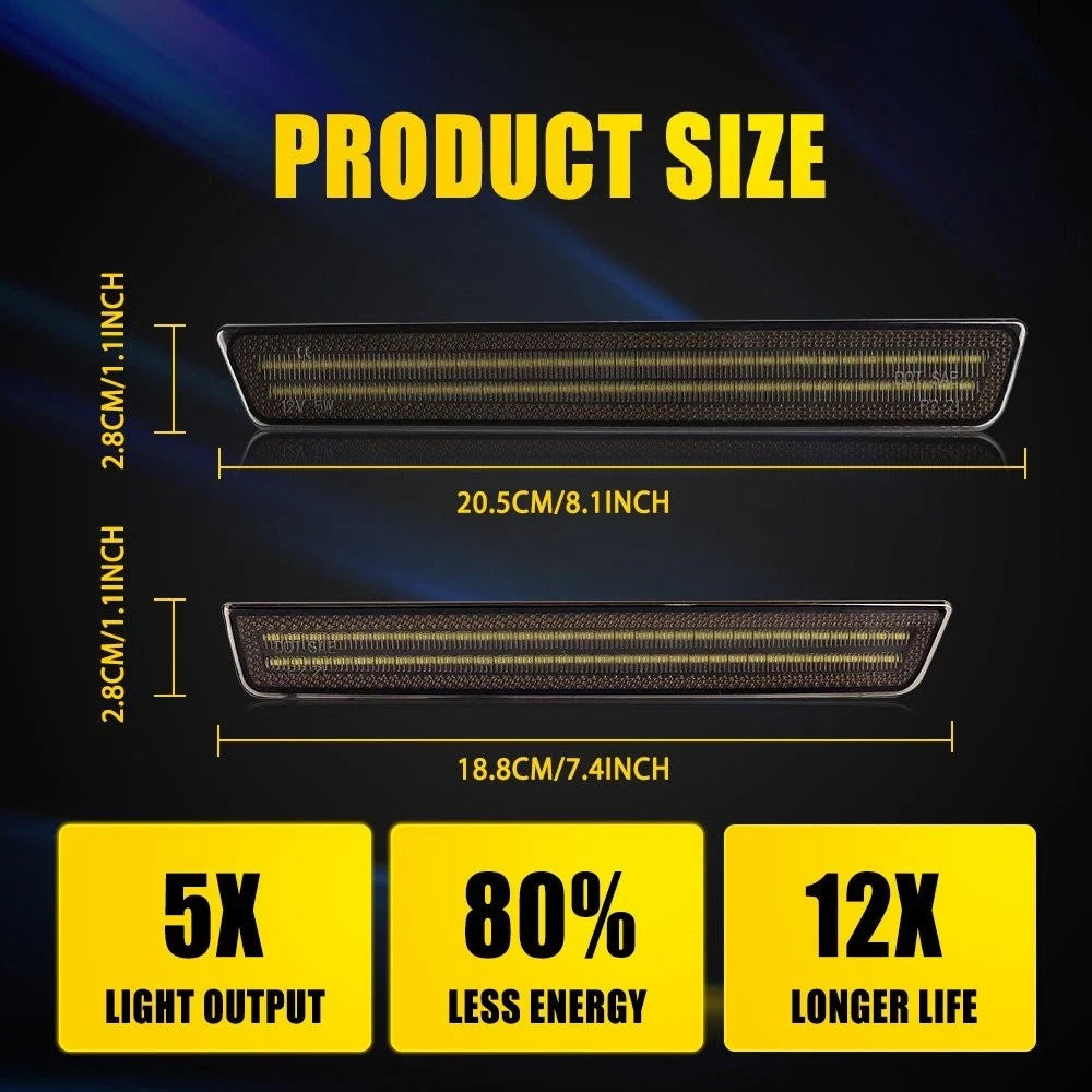 LED Side Marker Lights Kit for Dodge Challenger (2015–2023)