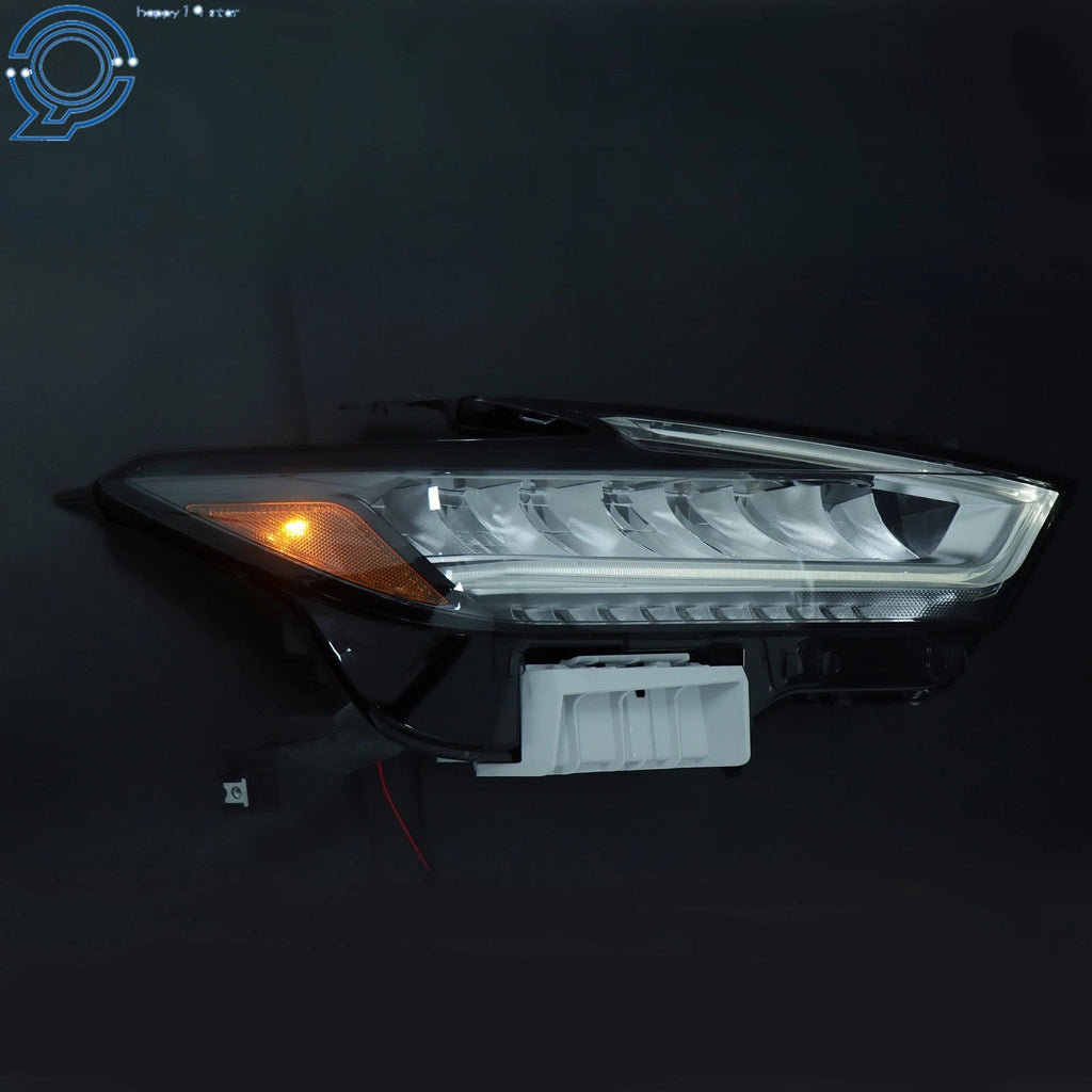 LED Headlight Assembly Housing Right for Nissan Maxima (2019–2021) Chrome Clear