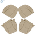 Set of 2 Leather Seat Covers for Lexus ES350 (2007–2012) - Beige