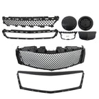 Glossy Black Plastic Front Center Grille Assembly for Cadillac XTS (2013–2017)