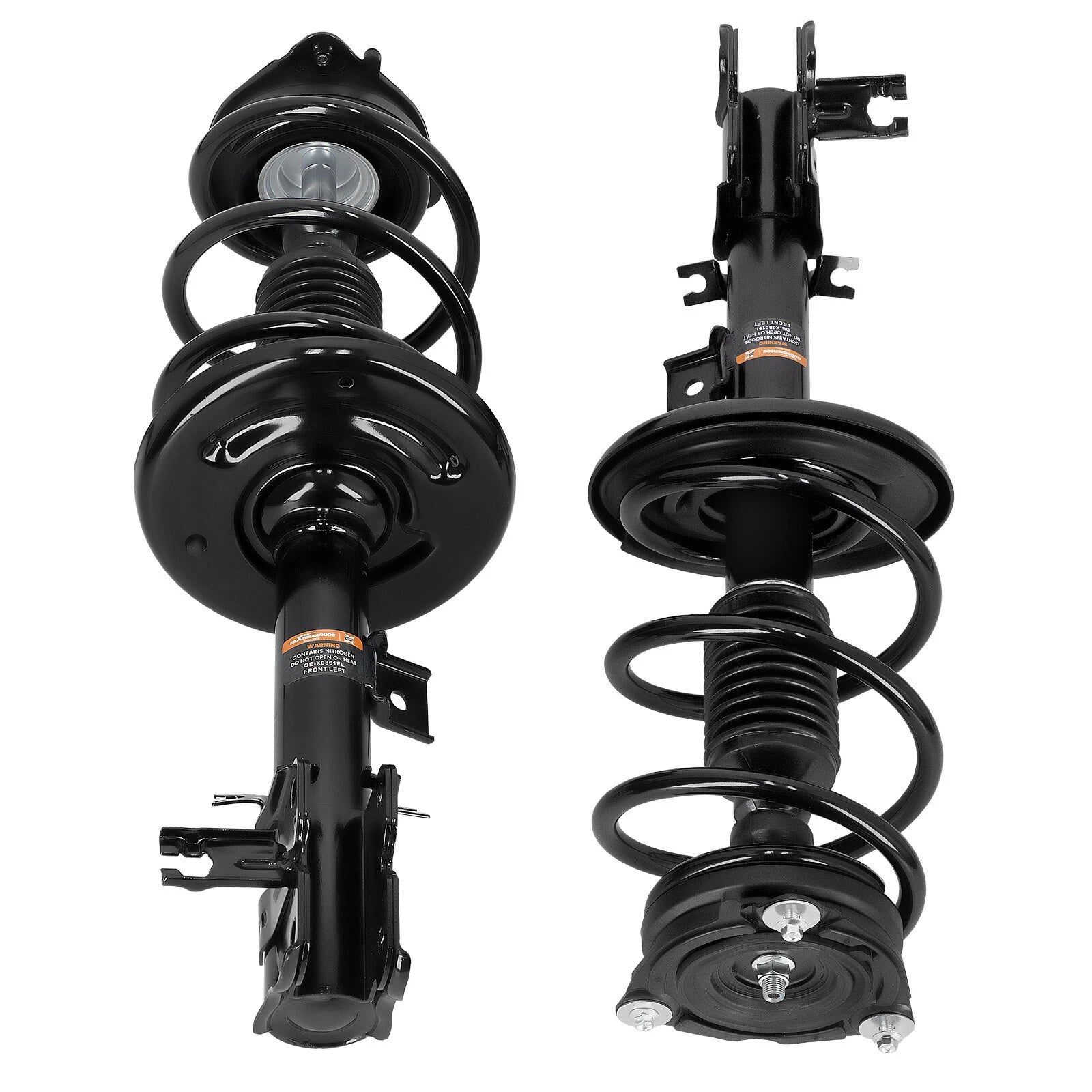2X Front Complete Struts w/ Coil Springs Assembly for Nissan Murano (2009–2014)