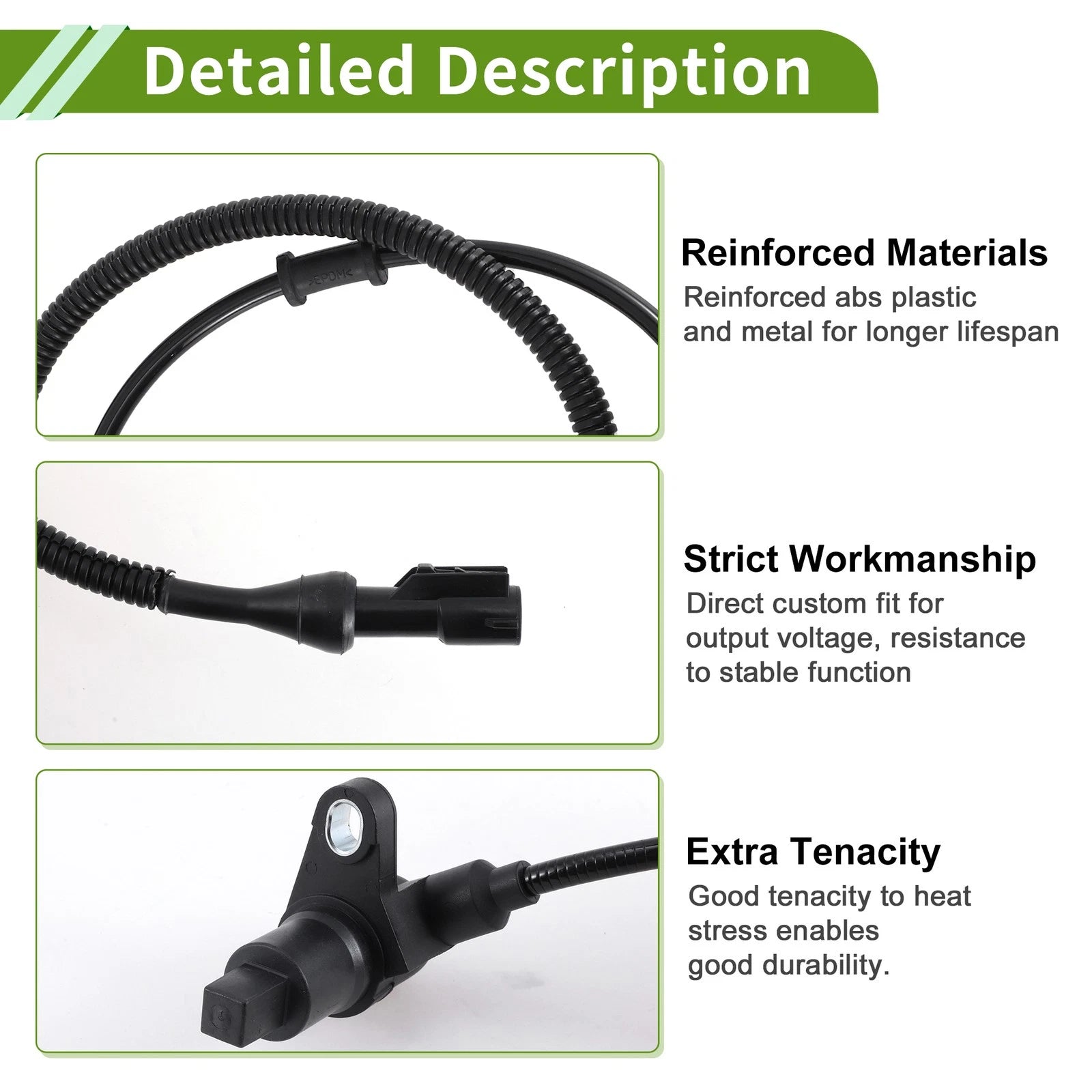 ABS Wheel Speed Sensor for Ford Windstar (1995–2003) No.XF2Z2C216AA/970093