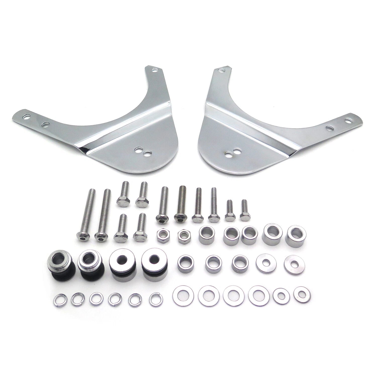 Detachable Luggage Rack Docking Hardware Kit for Harley Touring (1997–2008)