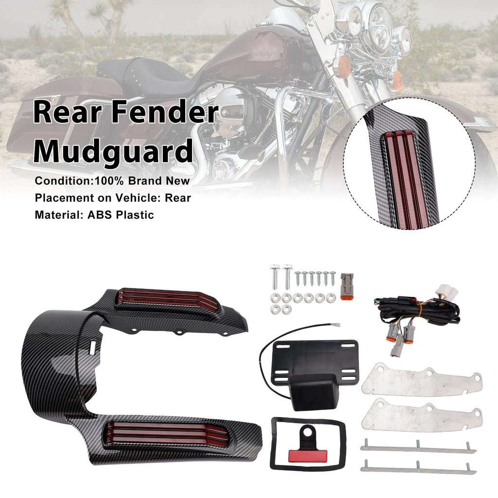 Rear Fender LED Light for Harley Touring Road King FLHR Street Glide (2014–2023)