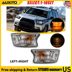 Turn Signal Lights for Toyota 4Runner (2010–2014) Clear Lens 2X