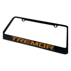 Ford Licensed Tremor Black License Plate Frame for Ford Super Duty (2017–2024)