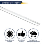 Door Garnish Trim No.2216904680 for Mercedes-Benz S-Class (2010–2013)