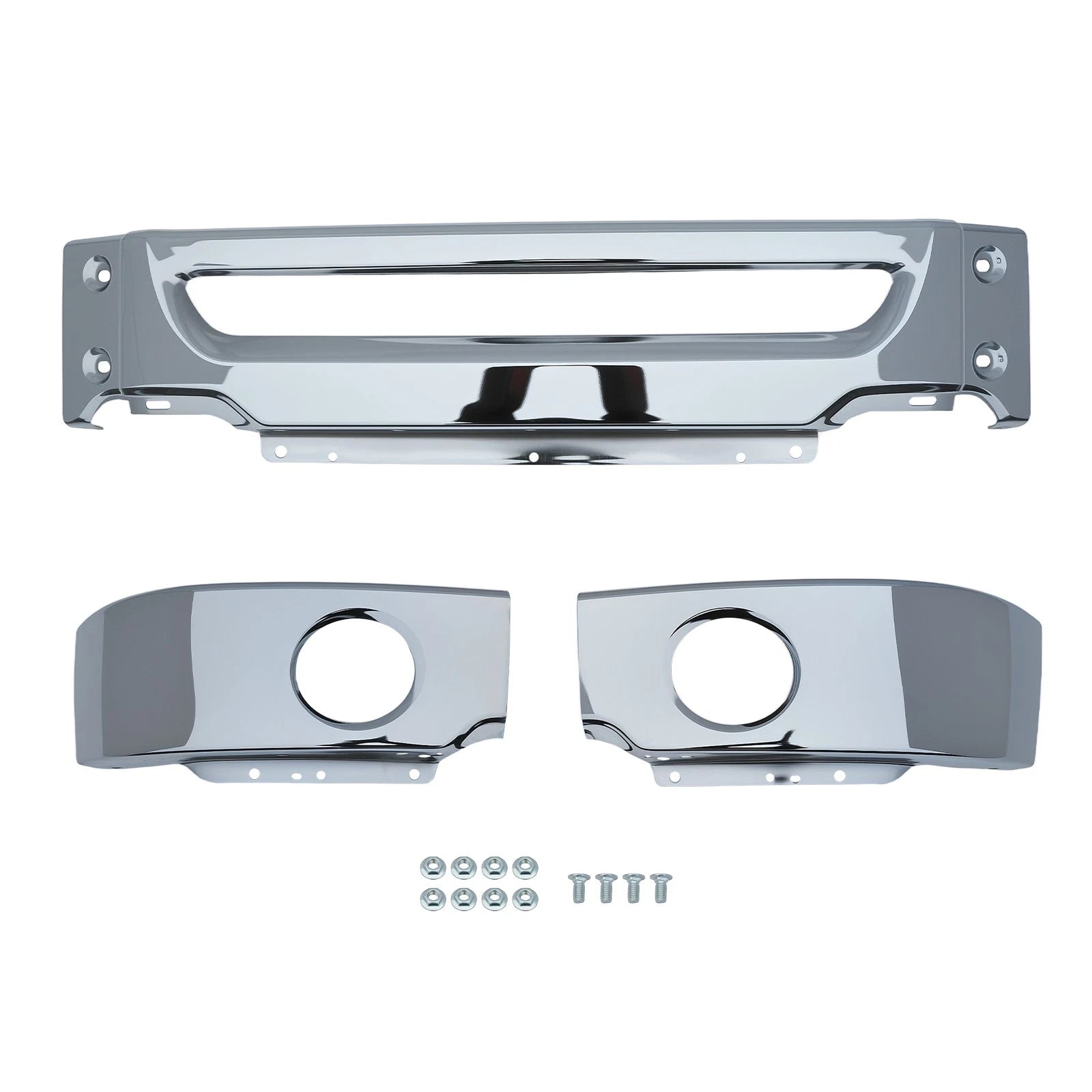 Chrome Front Bumper Face Bar for Ford F-150 (2006–2008) 6L3Z17757AA