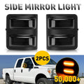 Pair Side Mirror Turn Signal Light Lens for Ford F-250 F-350 (2008–2016)