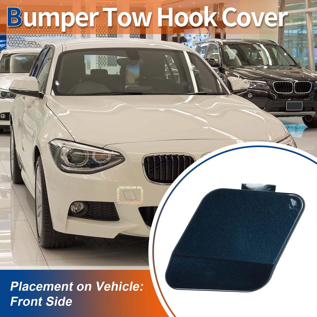 Tow Hook Cover for BMW 114i (2012–2014) No. 51118053828 Midnight Blue