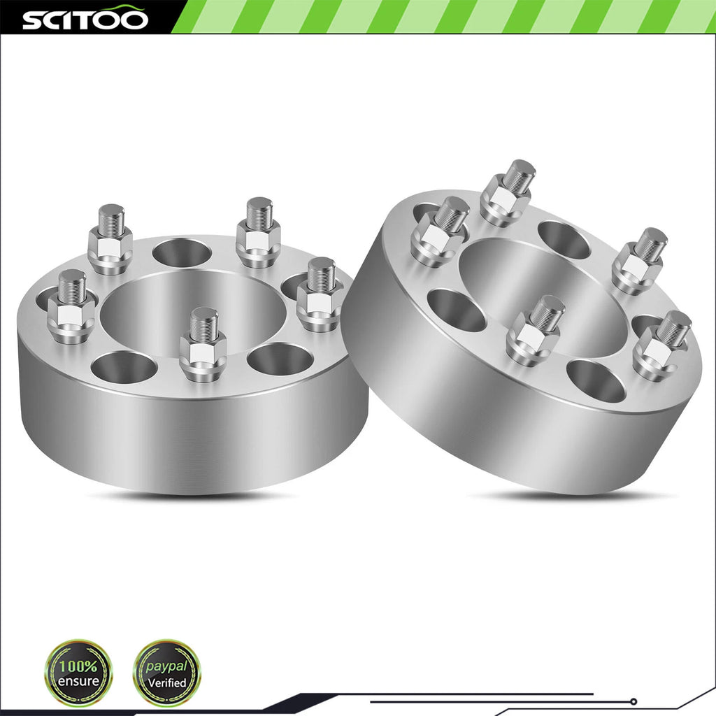 2X 2" Wheel Spacers 5x4.75 for Chevrolet Corvette Camaro GMC